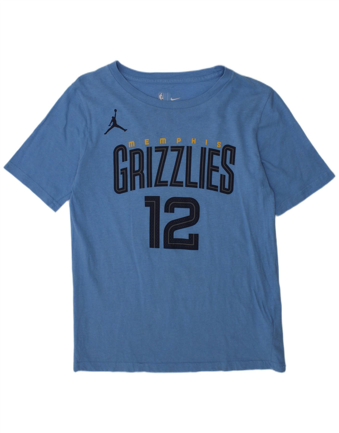 Camiseta NIKE Boys Memphis Grizzlies Graphic Top 10-11 Anos Médio Azul