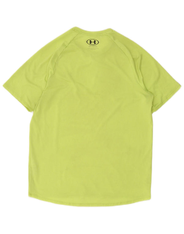 Camiseta masculina Under Armour Top poliéster verde médio