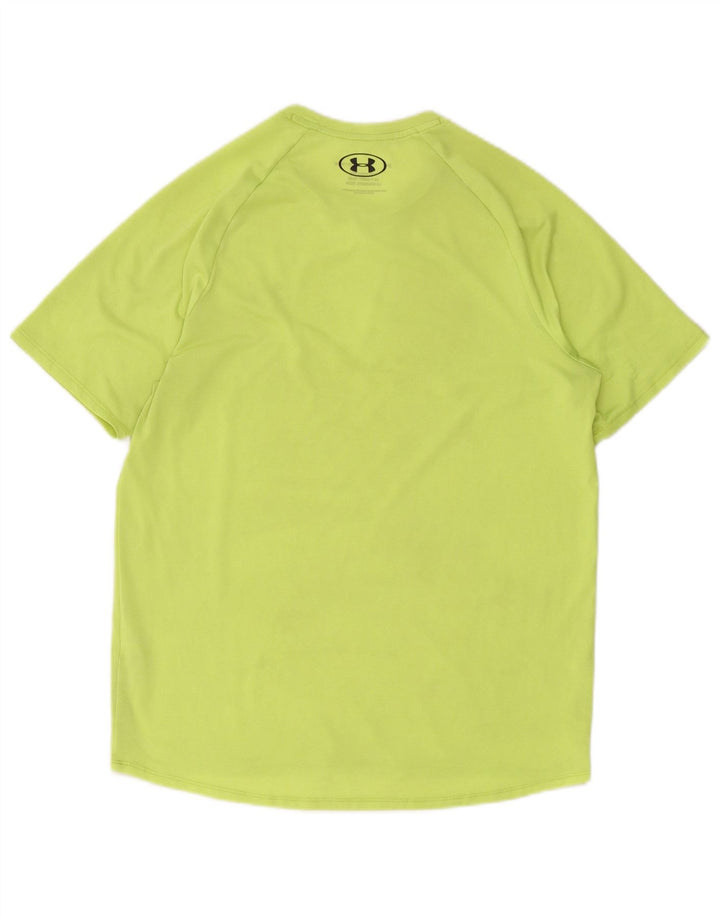Camiseta masculina Under Armour Top poliéster verde médio