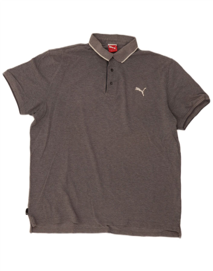 Camisa polo masculina Puma XL cinza