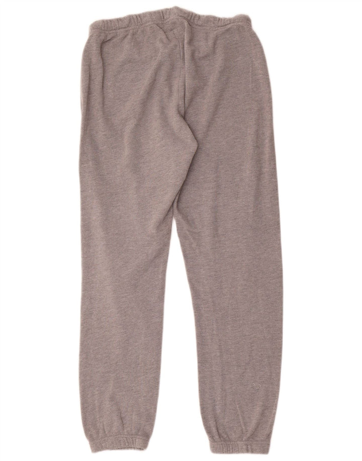 Calça de treino feminina Jack Wills Joggers Reino Unido 12 algodão cinza médio