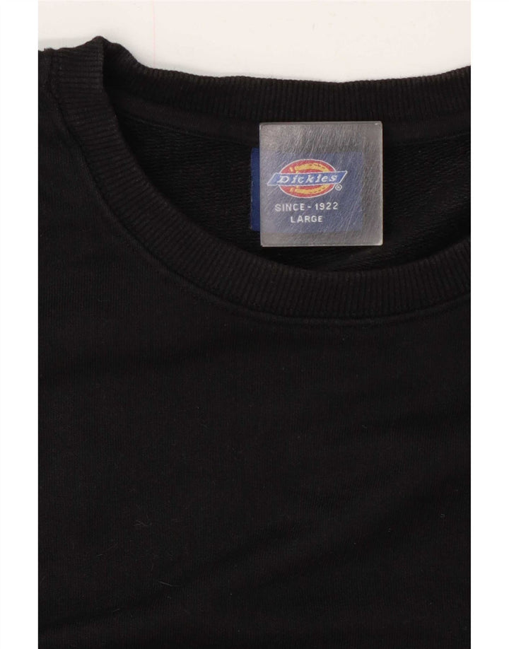 Dickies moletom masculino jumper grande preto