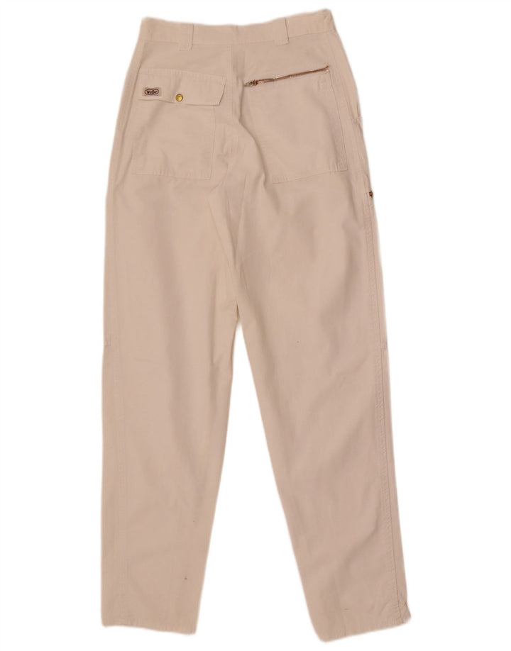 Calça cargo feminina Wit Boy cônica W24 L29 branca