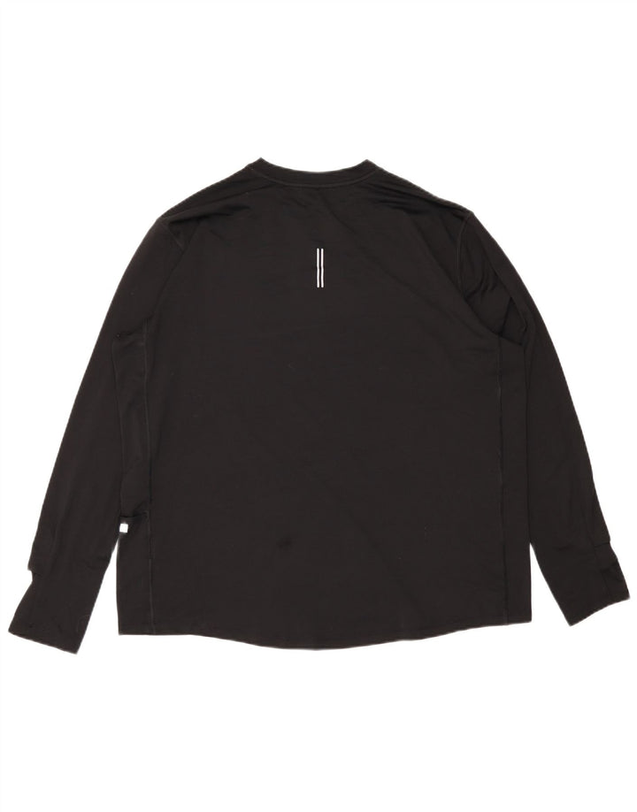 Nike Mens Dri Fit Top Manga Longa XL Preto