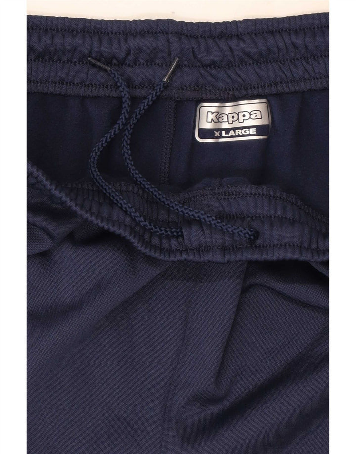 Bermuda esportiva masculina Kappa Graphic Bermuda XL azul marinho poliéster