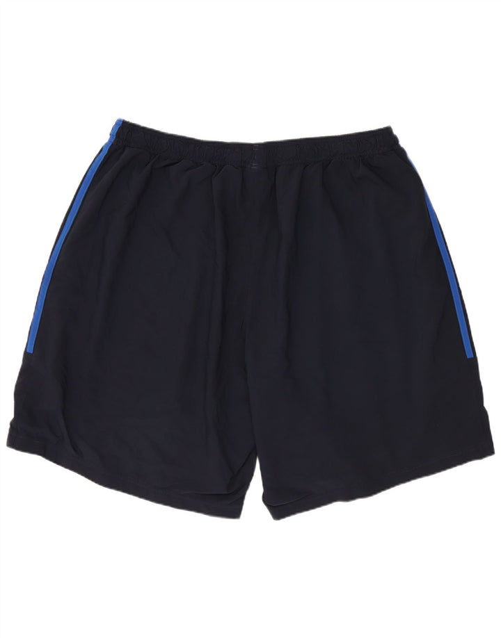 Shorts esportivos masculinos ADIDAS 2XL azul marinho poliéster