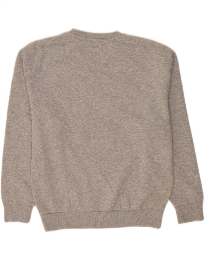 Suéter oversized feminino Topshop UK 10 poliéster cinza pequeno