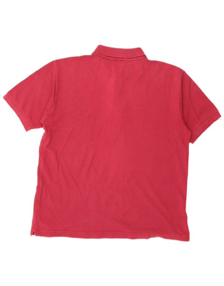 Camisa polo masculina Kappa XL algodão rosa