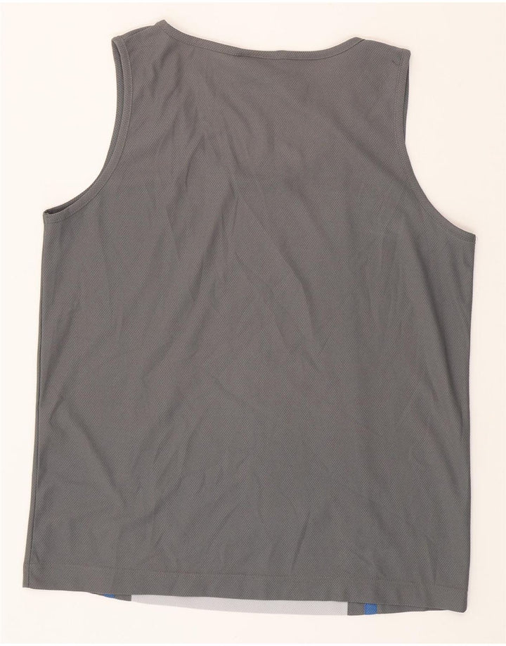 AUSTRALIAN L'ALPINA Colete masculino Top IT 50 Poliéster Colourblock cinza médio