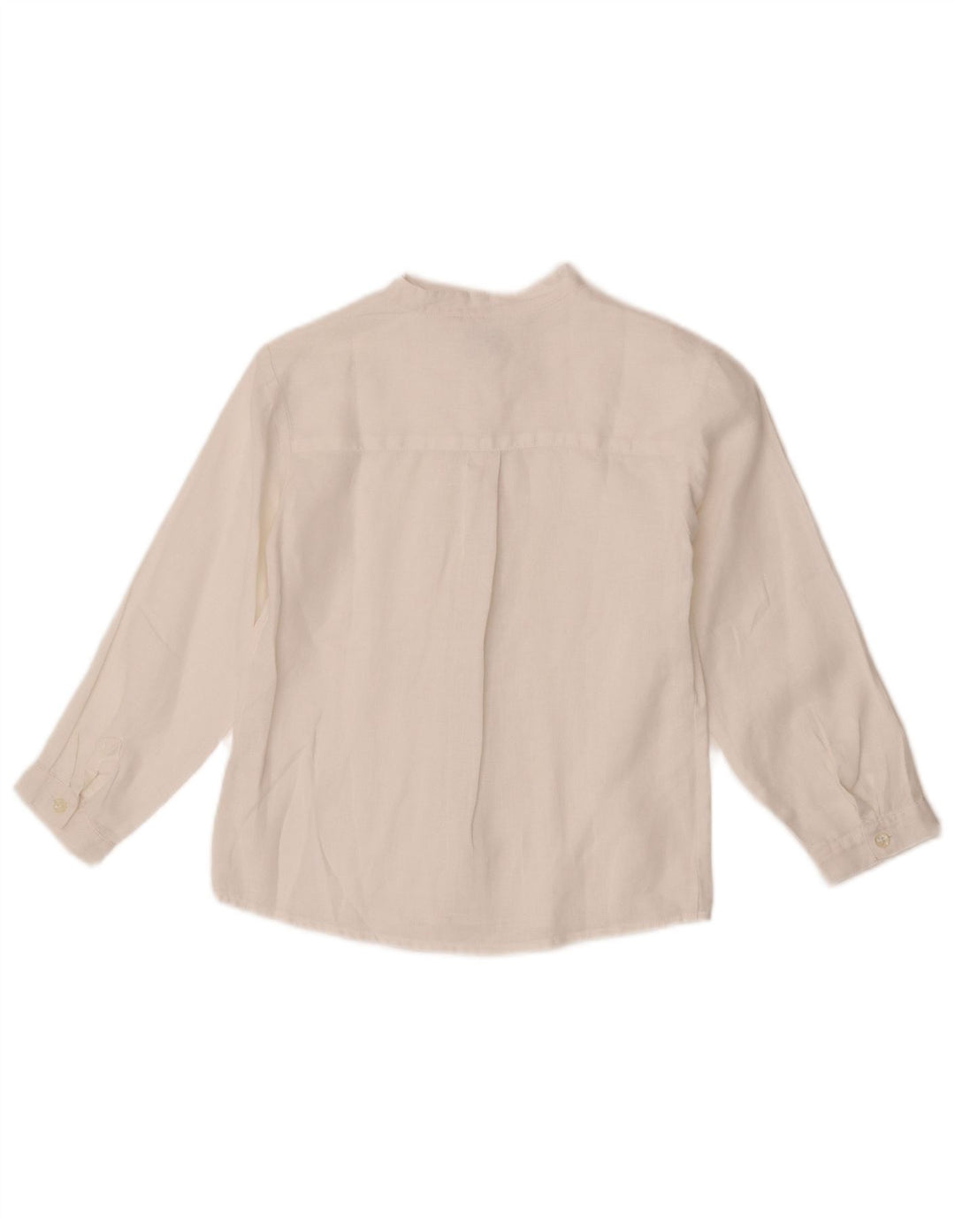 Camisa Monsoon Boys 7-8 Anos Linho Branco