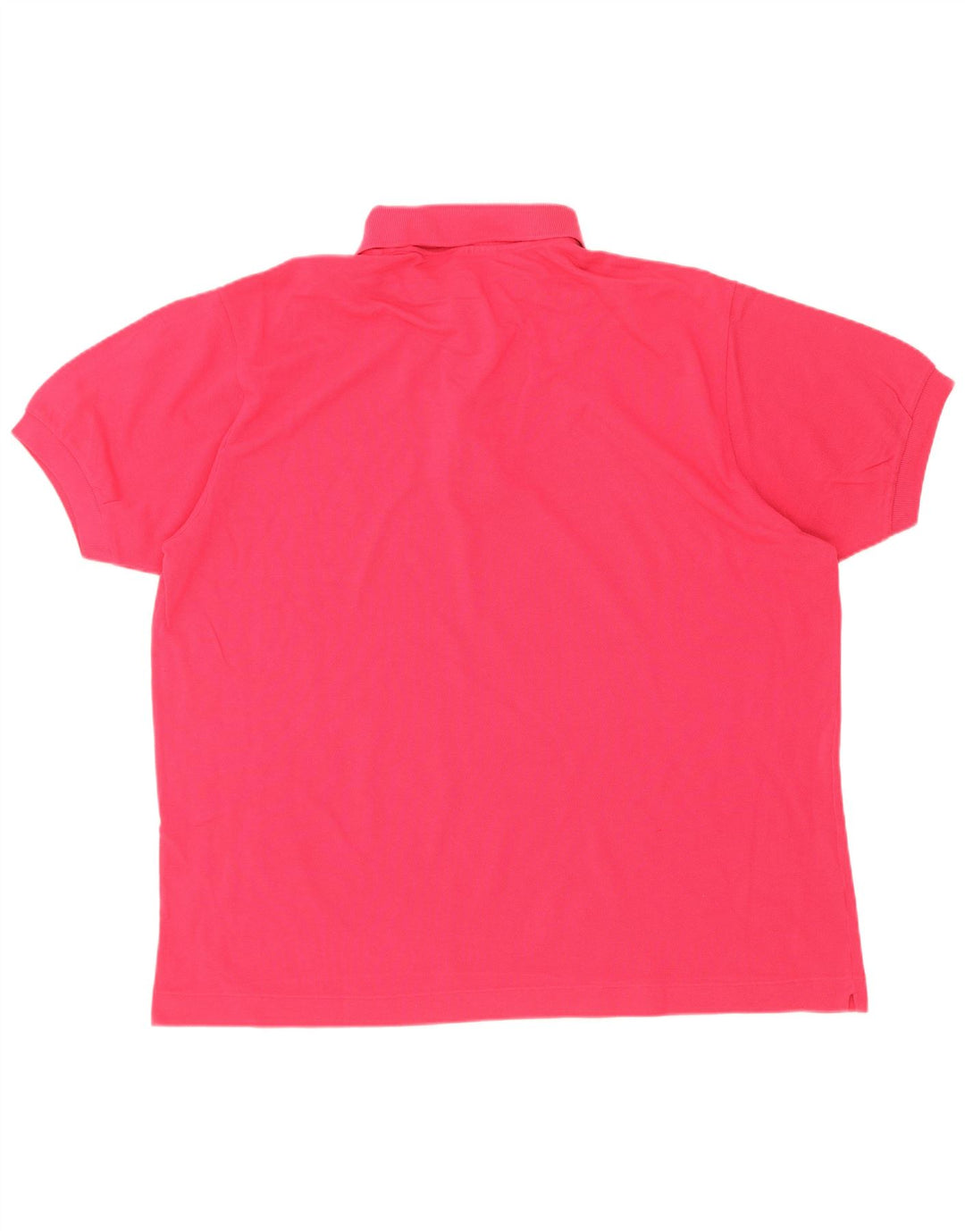 Camisa polo masculina Lacoste tamanho 7 2XL algodão rosa