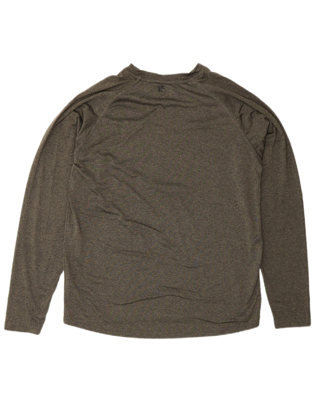 Mountain Warehouse Mens IsoCool Top Manga Longa Médio Cáqui Salpicado