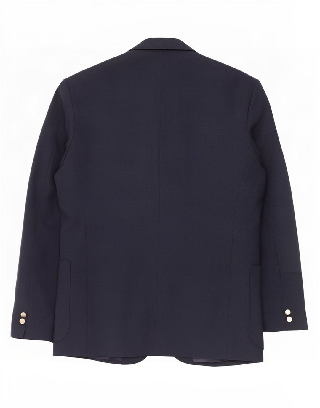 Jaqueta blazer masculina Dunn &Co com 2 botões Reino Unido 40 grande poliéster azul marinho