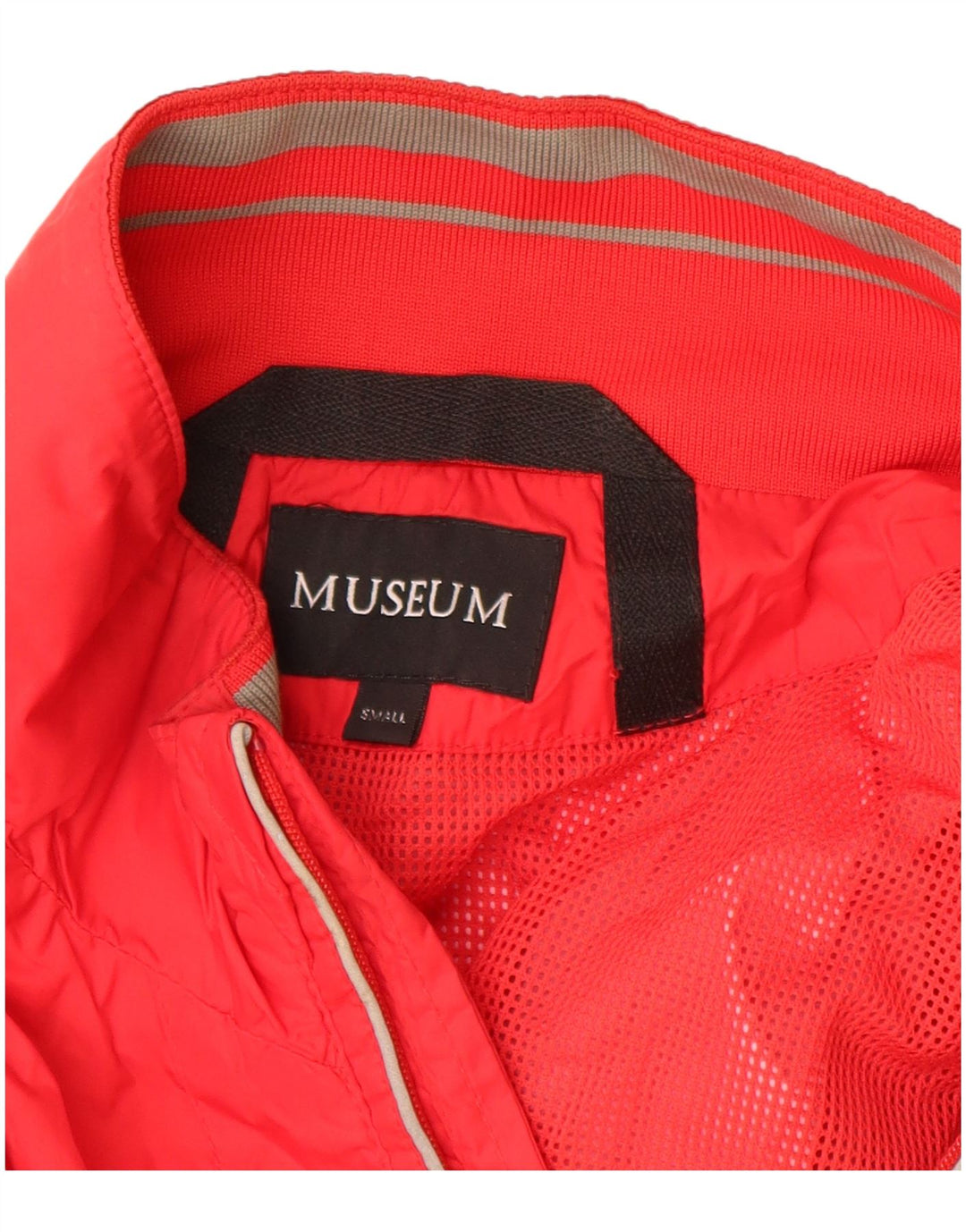 Museum Mens Gilet UK 36 Pequeno Vermelho