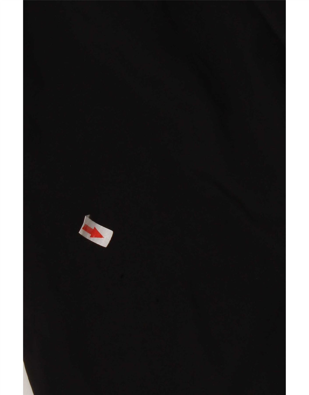 Calças de treino masculinas Adidas UK 36/38 poliéster preto pequeno