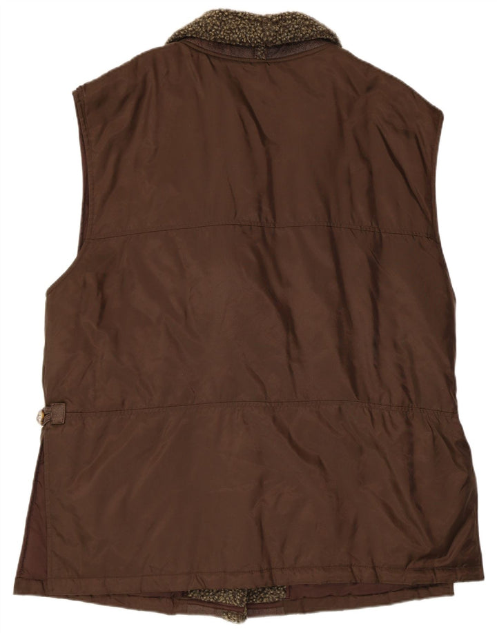 NO PROBLEM Colete feminino UK 20 2XL poliamida marrom