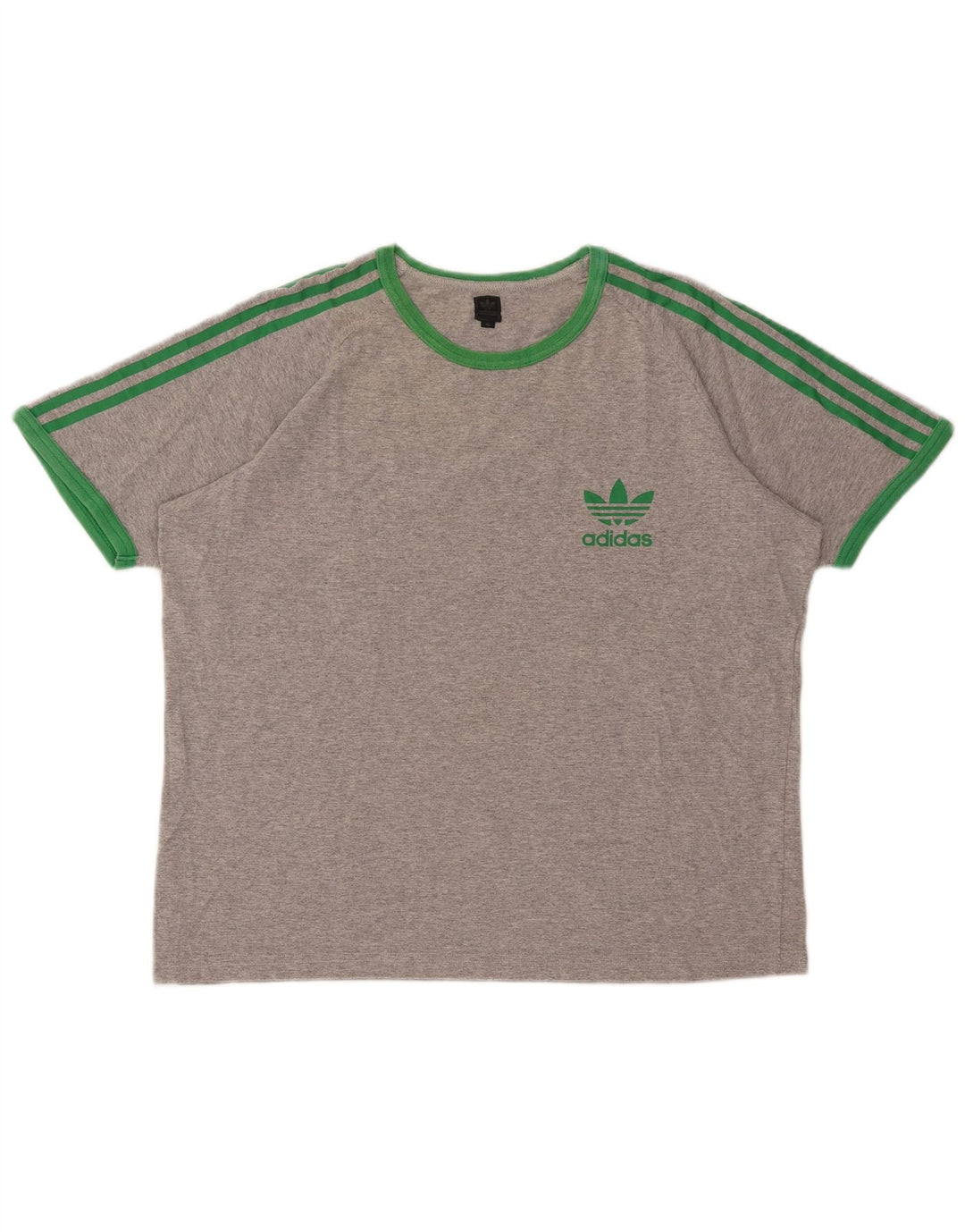 Camiseta masculina Adidas Top XL cinza algodão