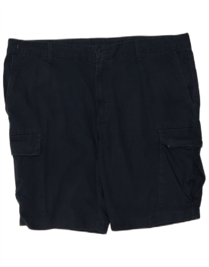 Shorts cargo masculino MARKS & SPENCER W40 XL azul marinho algodão