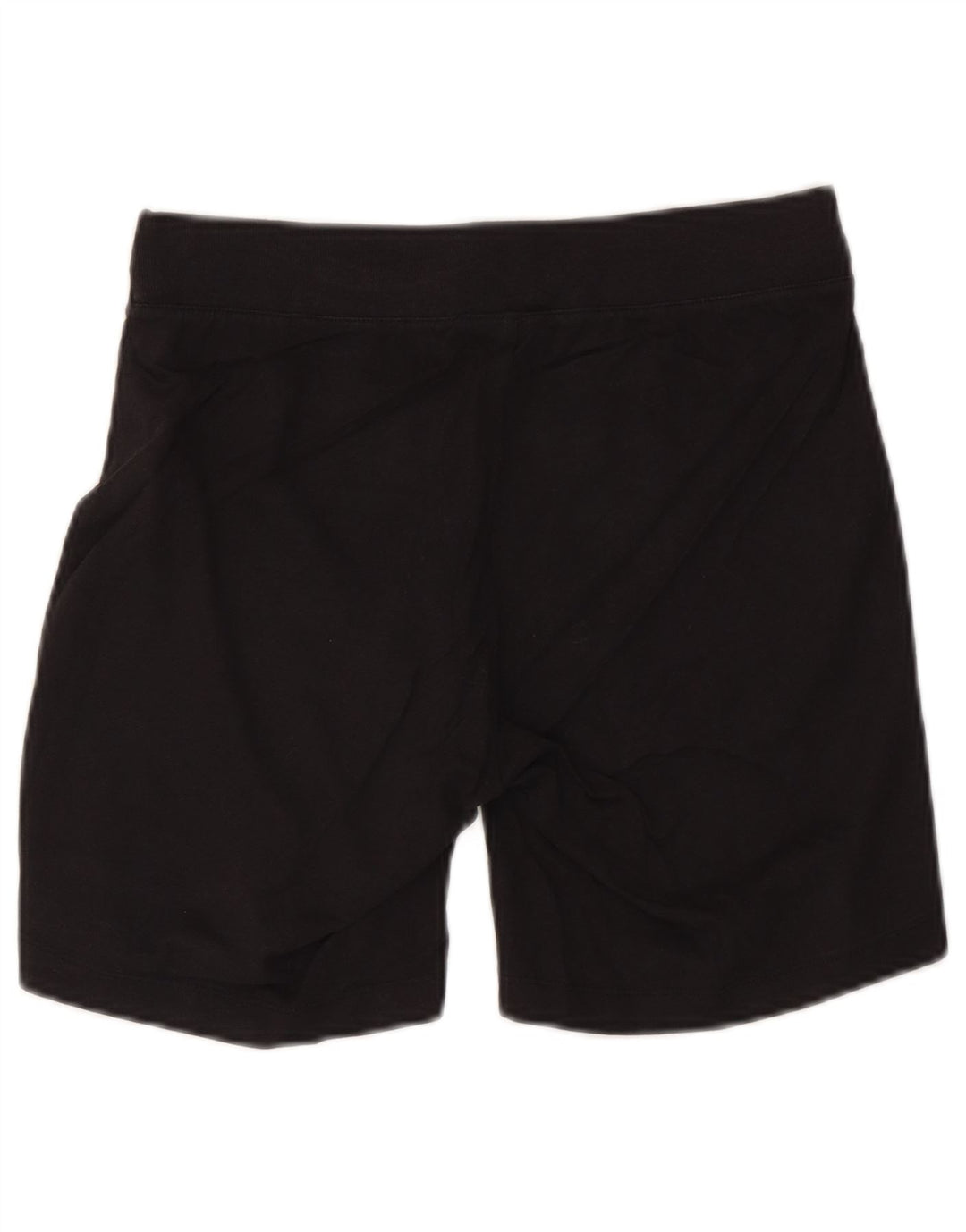 Shorts esportivos femininos Champion UK 12 médio algodão preto