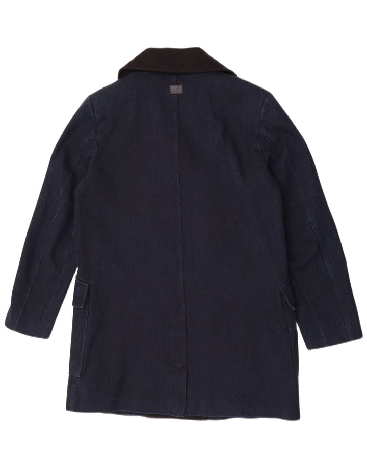 Casaco masculino G-Star Pea tamanho 40 grande algodão azul marinho