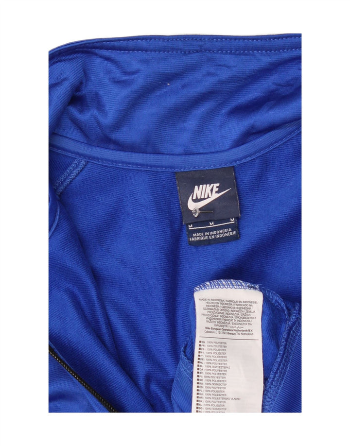 Nike Mens Tracksuit Top Jacket Médio Azul Colorblock Poliéster