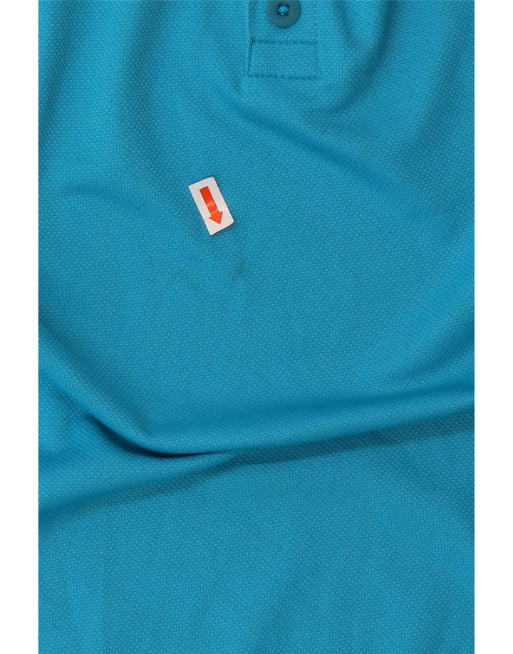 Camisa polo masculina NIKE 13-14 anos XL azul poliéster