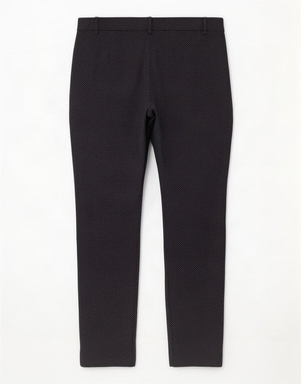 Zara Calça Feminina Slim Cropped EU 36 XS W26 L26 Azul Marinho Manchado
