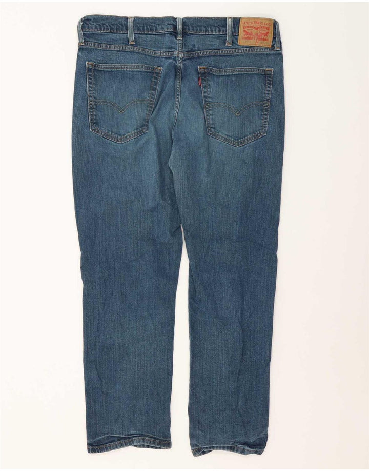 Levi's Masculino 541 Tapered Jeans W38 L30 Azul Algodão