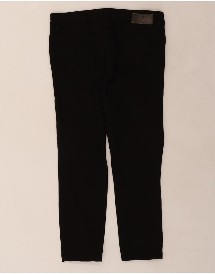 Calça jeans feminina Massimo Dutti cropped W32 L25 preta