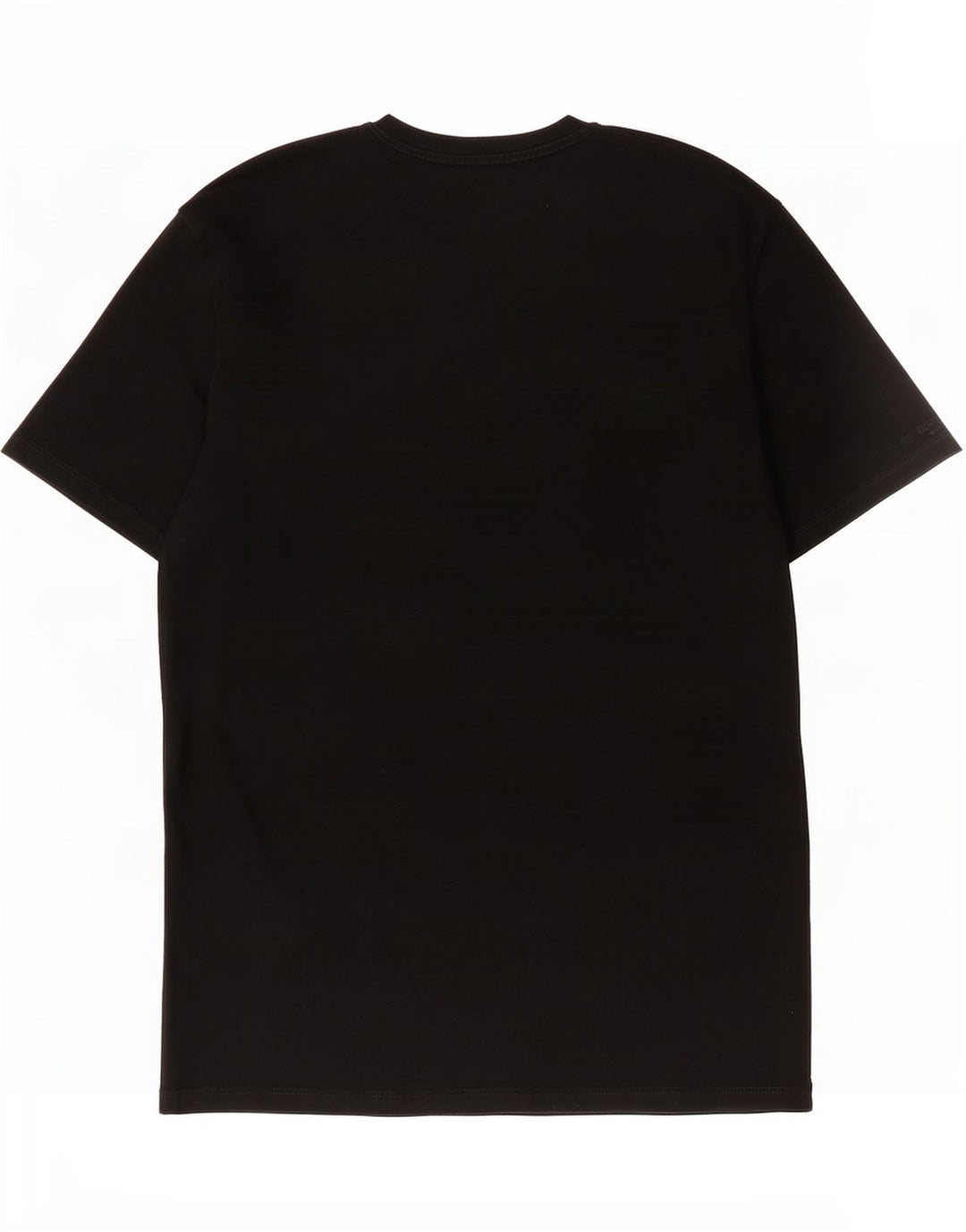 Camiseta masculina Zara Top grande de algodão preto