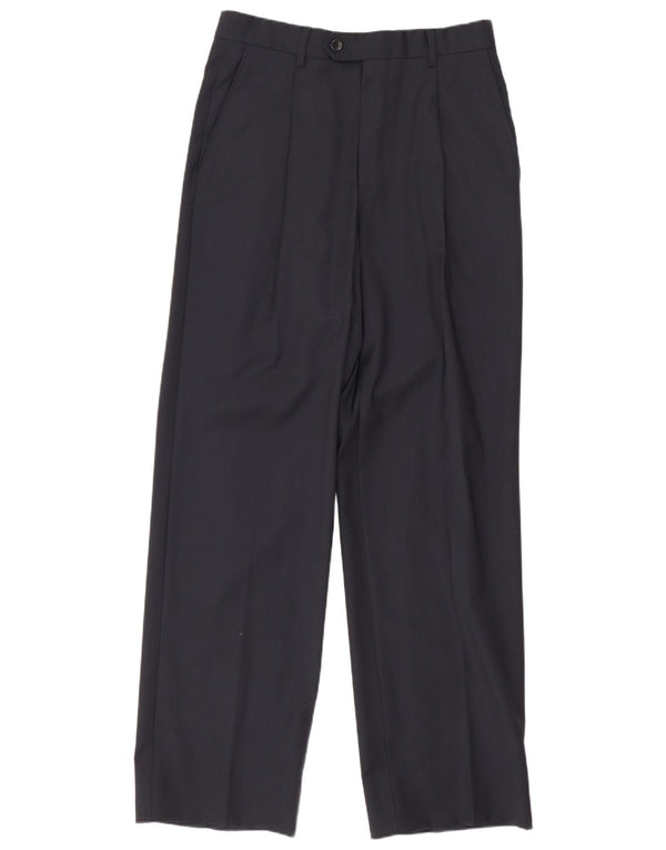 Calça casual masculina Armani Pegged IT 46 pequena W28 L29 preta