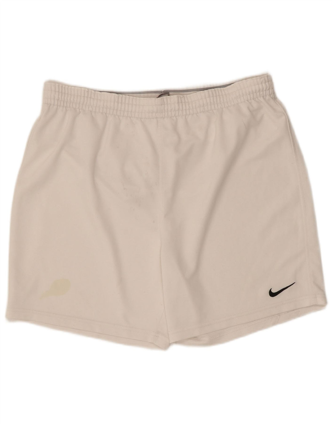 Shorts esportivos masculinos Nike UK 34/36 grande poliéster branco