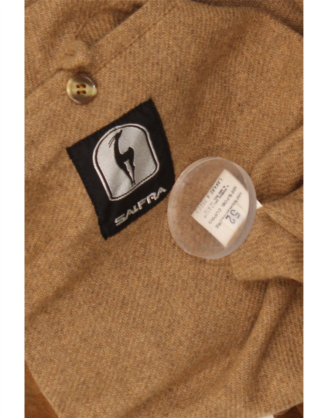 Jaqueta bomber masculina Salfra em camurça IT 52 XL couro marrom