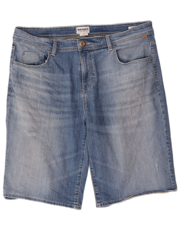 Shorts jeans masculino Timberland W36 grande azul