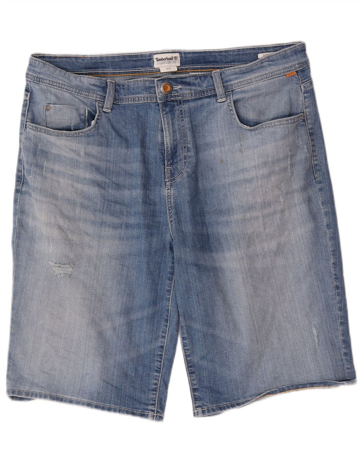 Shorts jeans masculino Timberland W36 grande azul