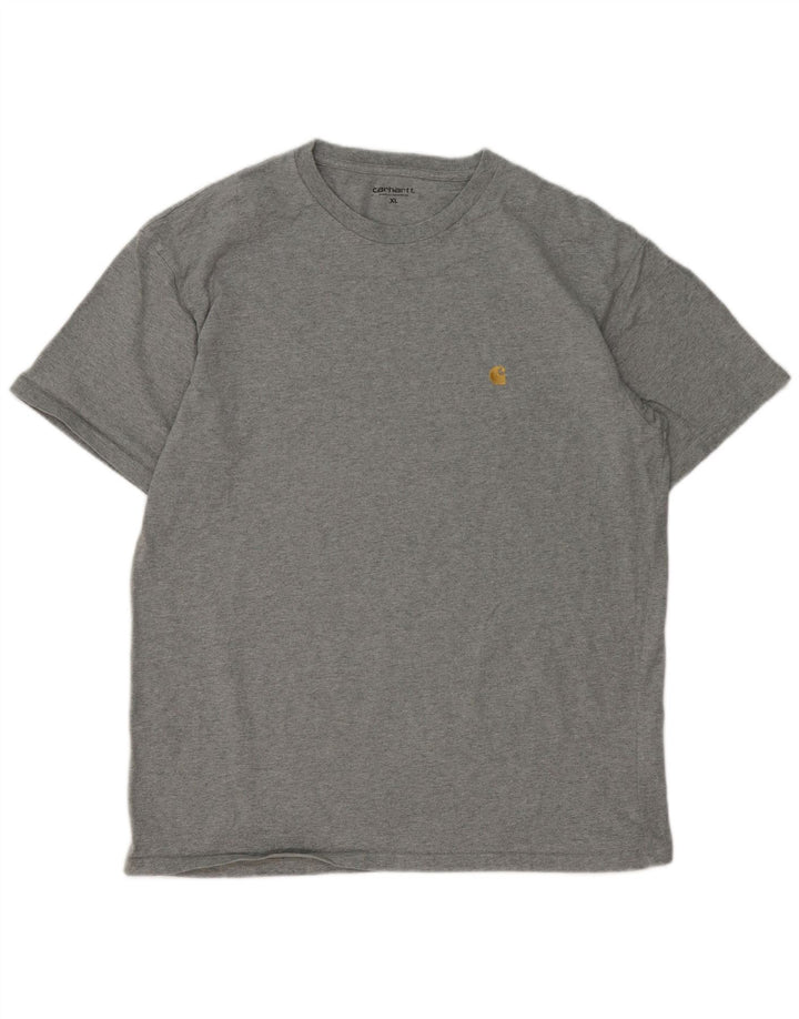 Camiseta masculina Carhartt Top XL algodão cinza