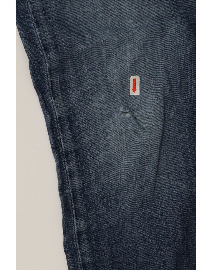 Levi's Mens Slim Jeans W36 L34 Azul Algodão