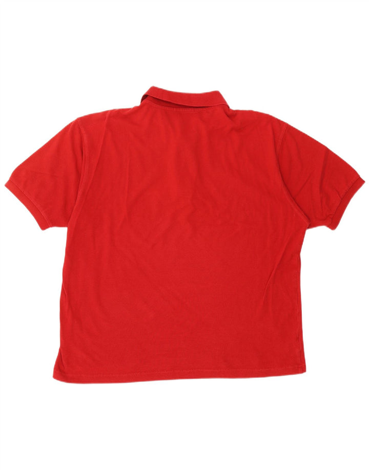 Camisa polo masculina Fred Perry XL algodão vermelho
