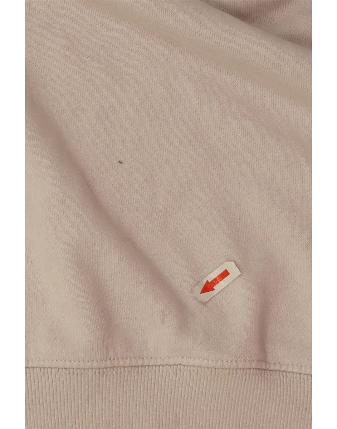 Fila moletom feminino oversized crop suéter UK 16 grande off white
