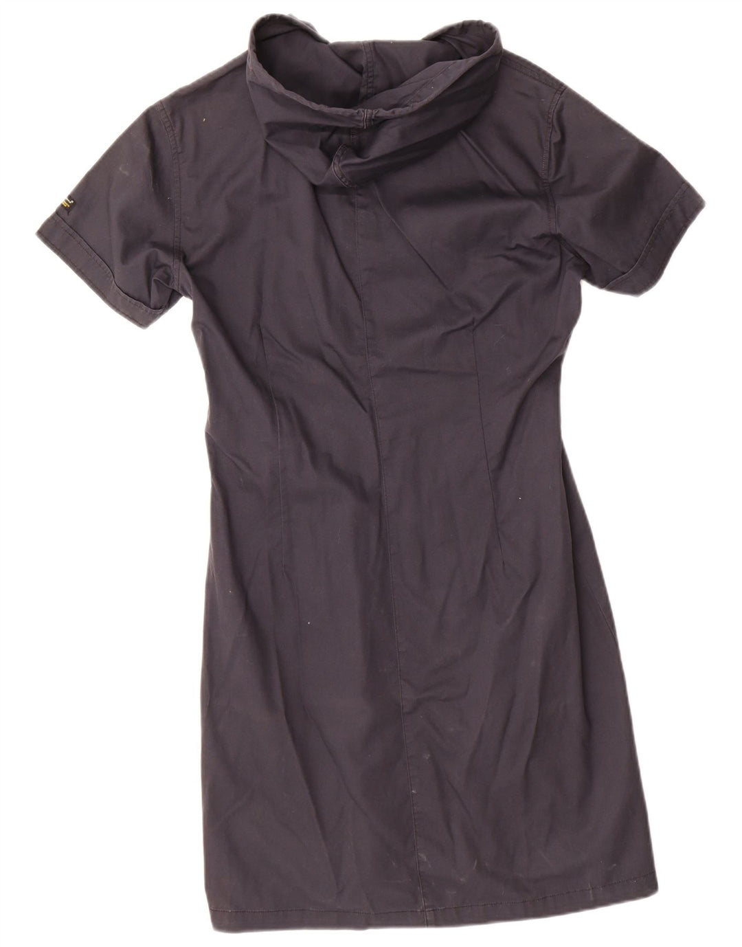 Vestido feminino PEPE JEANS com capuz e manga curta UK 18 XL azul marinho algodão