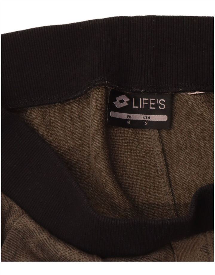 Lotto Mens Sport Shorts Camuflagem Verde Médio