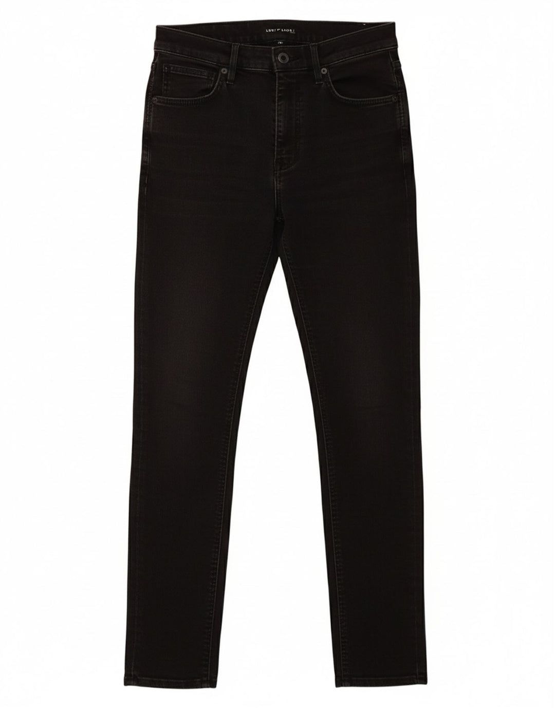 Jeans skinny feminino LEVI'S W28 L30 algodão preto
