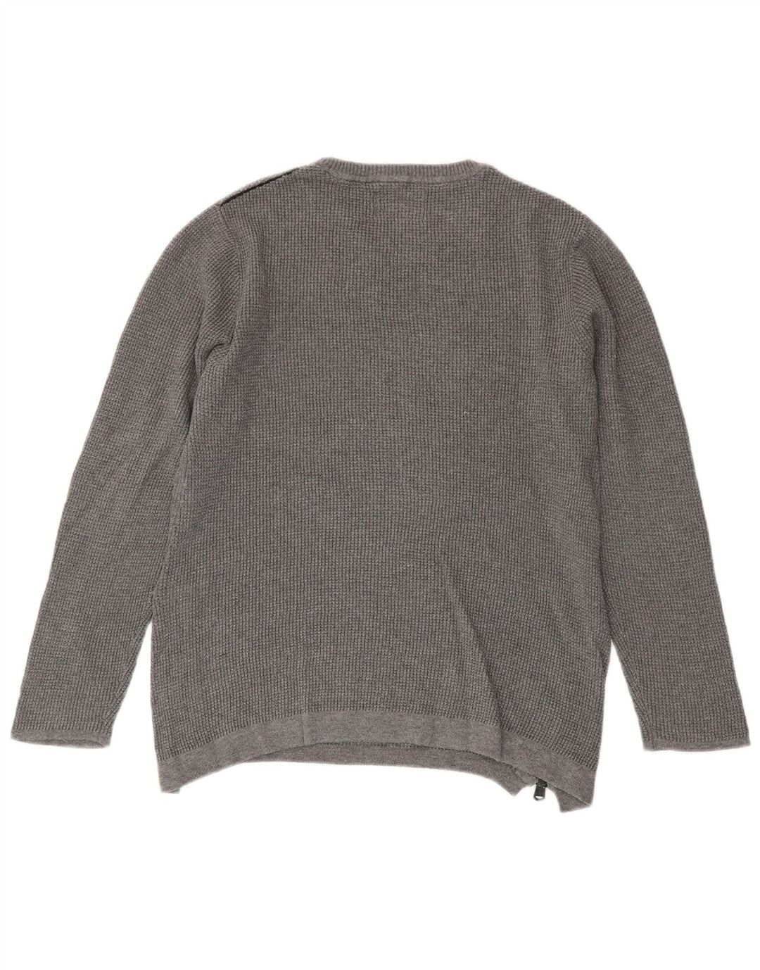 Suéter Zara Boys com gola redonda 9-10 anos algodão cinza
