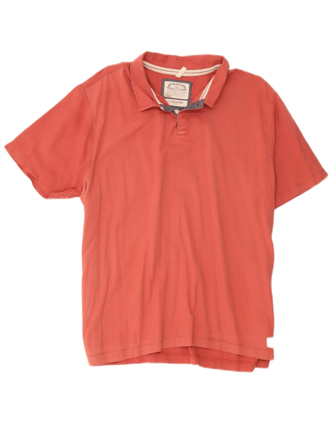 Camisa polo masculina White Stuff XL algodão vermelho
