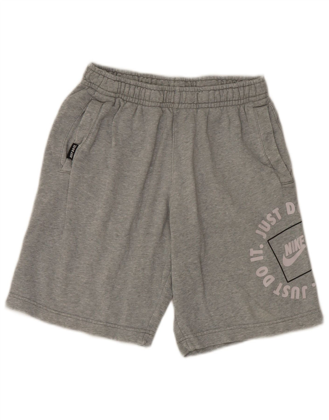 Shorts esportivos gráficos masculinos Nike XS algodão cinza