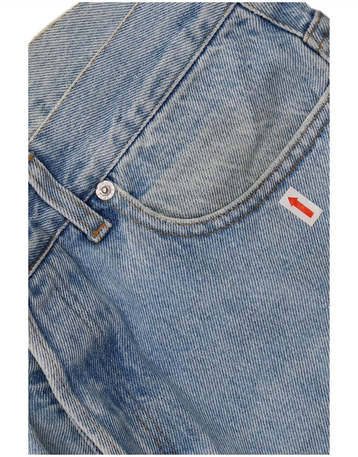 PIERRE CARDIN Jeans Cônicos Femininos EU 40 Médio W30 L31 Azul Algodão