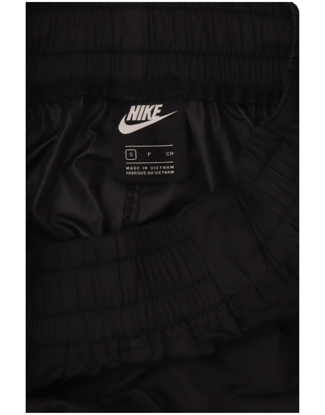 Shorts esportivos femininos NIKE UK 10 pequenos poliéster preto