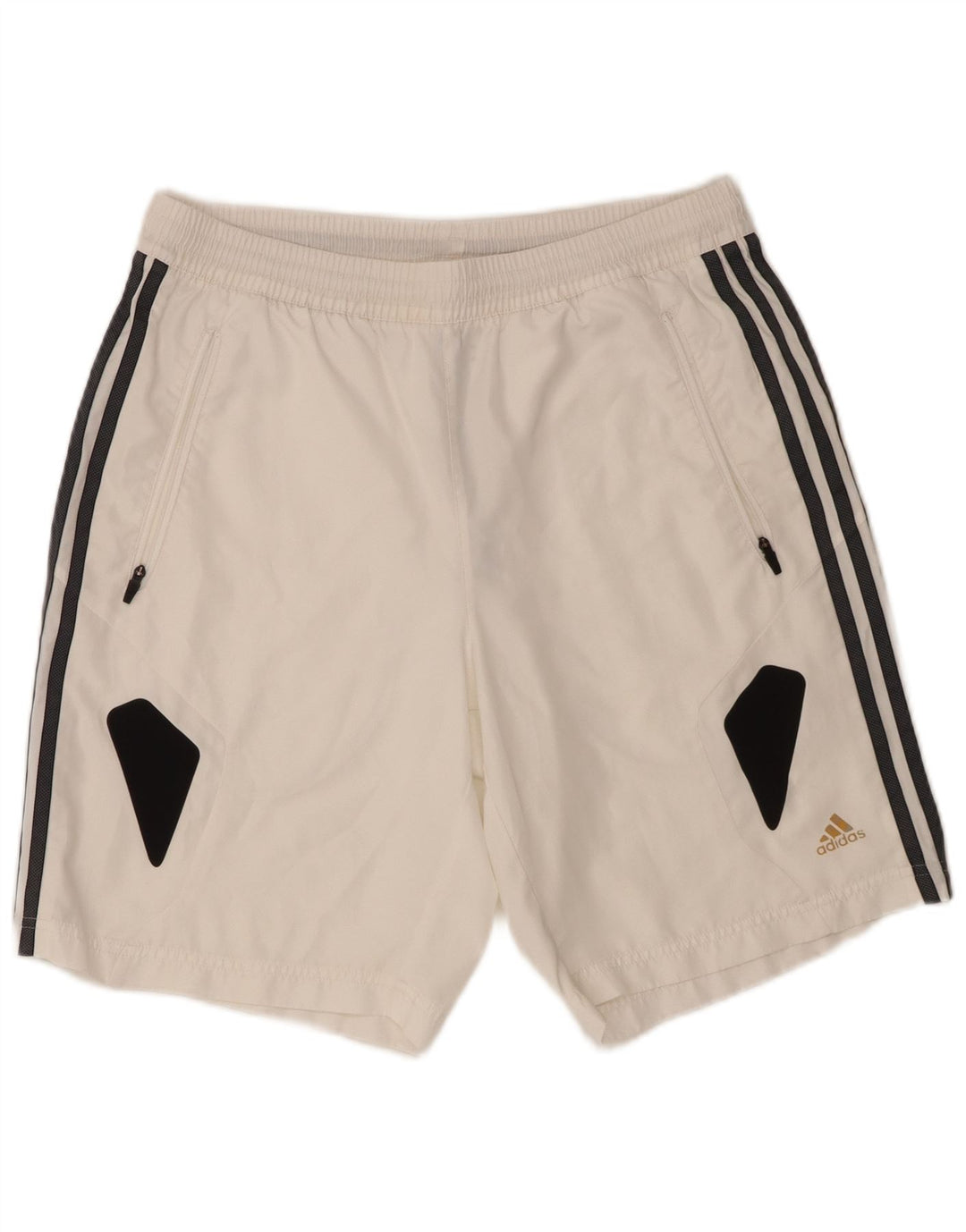 Adidas Masculino Climacool Sport Shorts Médio Branco Colorblock Poliéster