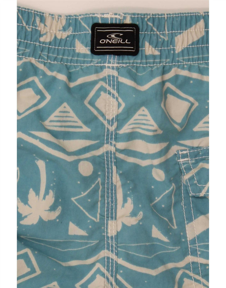 Shorts de natação masculino O'Neill médio azul geométrico