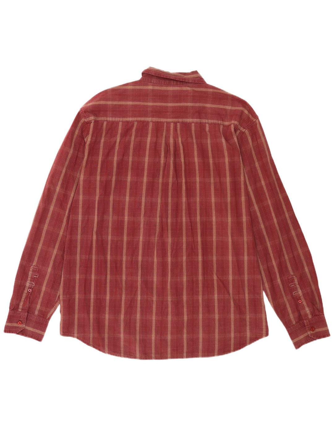 Camisa masculina Wrangler 2XL algodão xadrez marrom